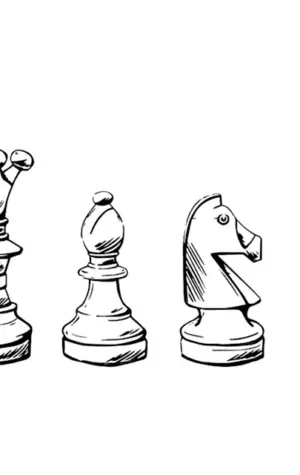 Игра в шахматы эскиз эскиз