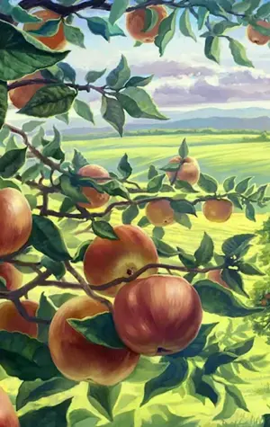 Картина фруктовый сад