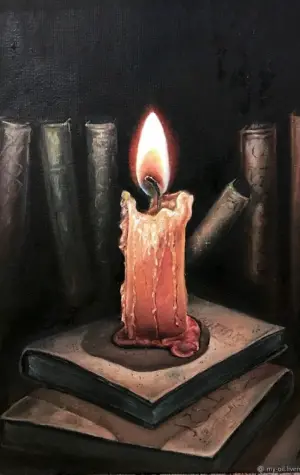 Картина свеча