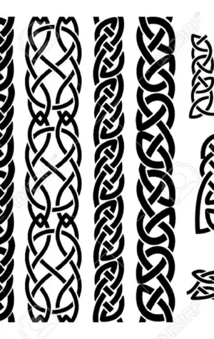 Кельтская вязь орнамент для топора