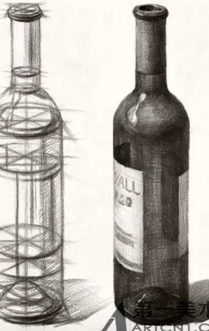 Конструктивное построение бутылки