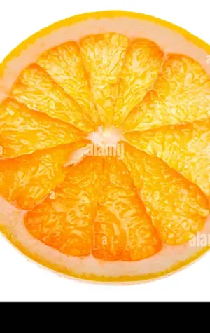 Круглая долька апельсина