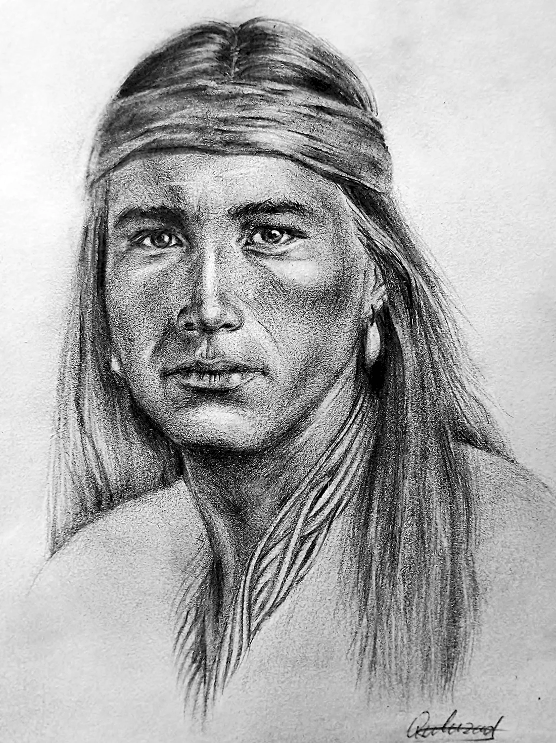Мигикяне индейцы портреты