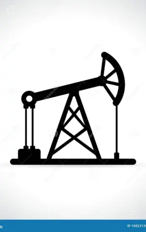 Нефтяная качалка значок