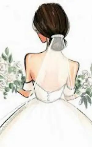 Невеста нарисованная