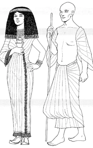 Одежда древнего Египта калазирис