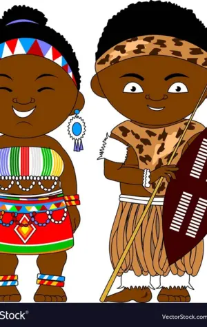 Одежда народов Африки для детей