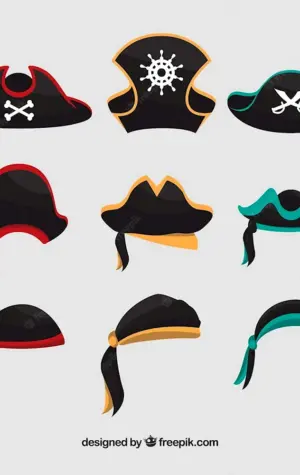 Пиратская шапка из бумаги
