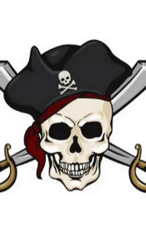 Пиратский череп с мечами