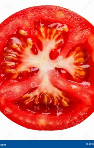 Поперечный срез томата