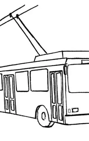Раскраска троллейбусов ЗИУ