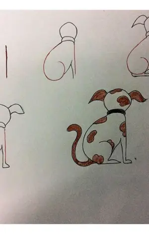 Рисование животных из цифр