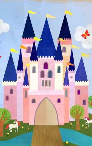Рисуем замок принцессы