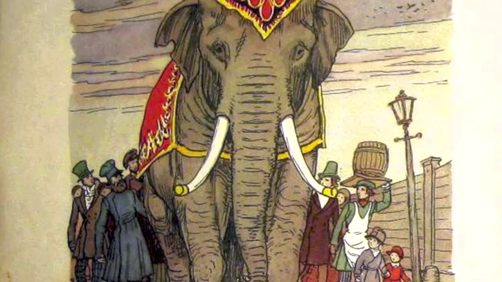 Слон и моська Крылова