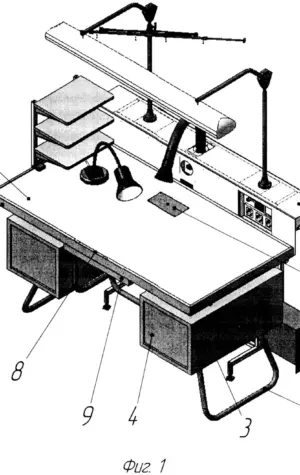 Стол радиомонтажника схема