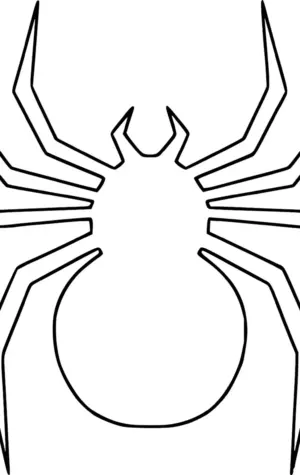 Трафареты пауков