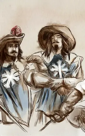 Дюма три мушкетера иллюстрации