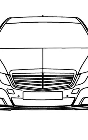 Mercedes w212 чертеж