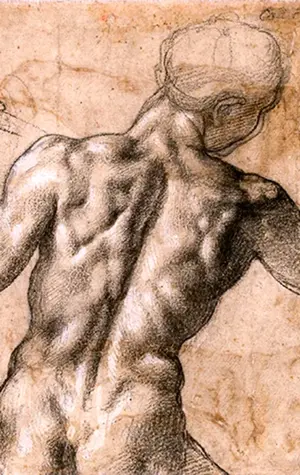 Микеланджело Буонарроти зарисовки
