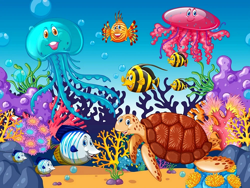 Подводный мир для детей