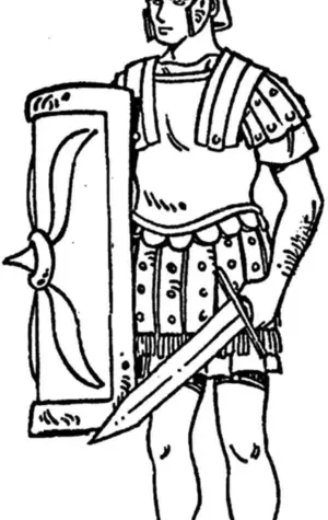 Римский воин легионер