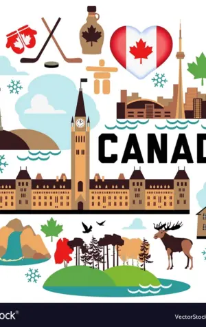 Символы Канады для детей
