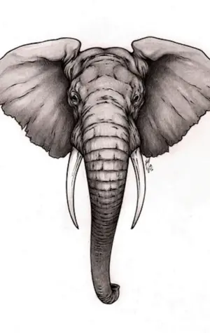 Татуировки XXXTENTACION слон