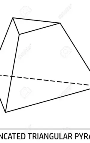 Усечённая треугольная пирамида
