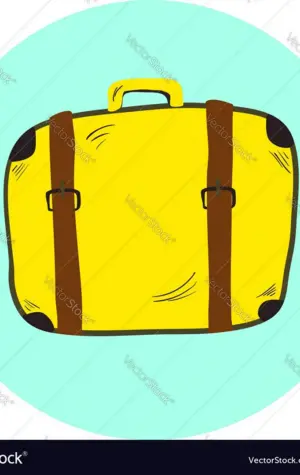 Желтый чемодан мультяшная