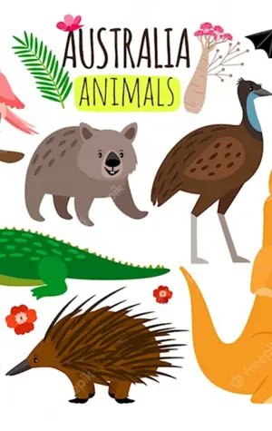 Животные Австралии для детей
